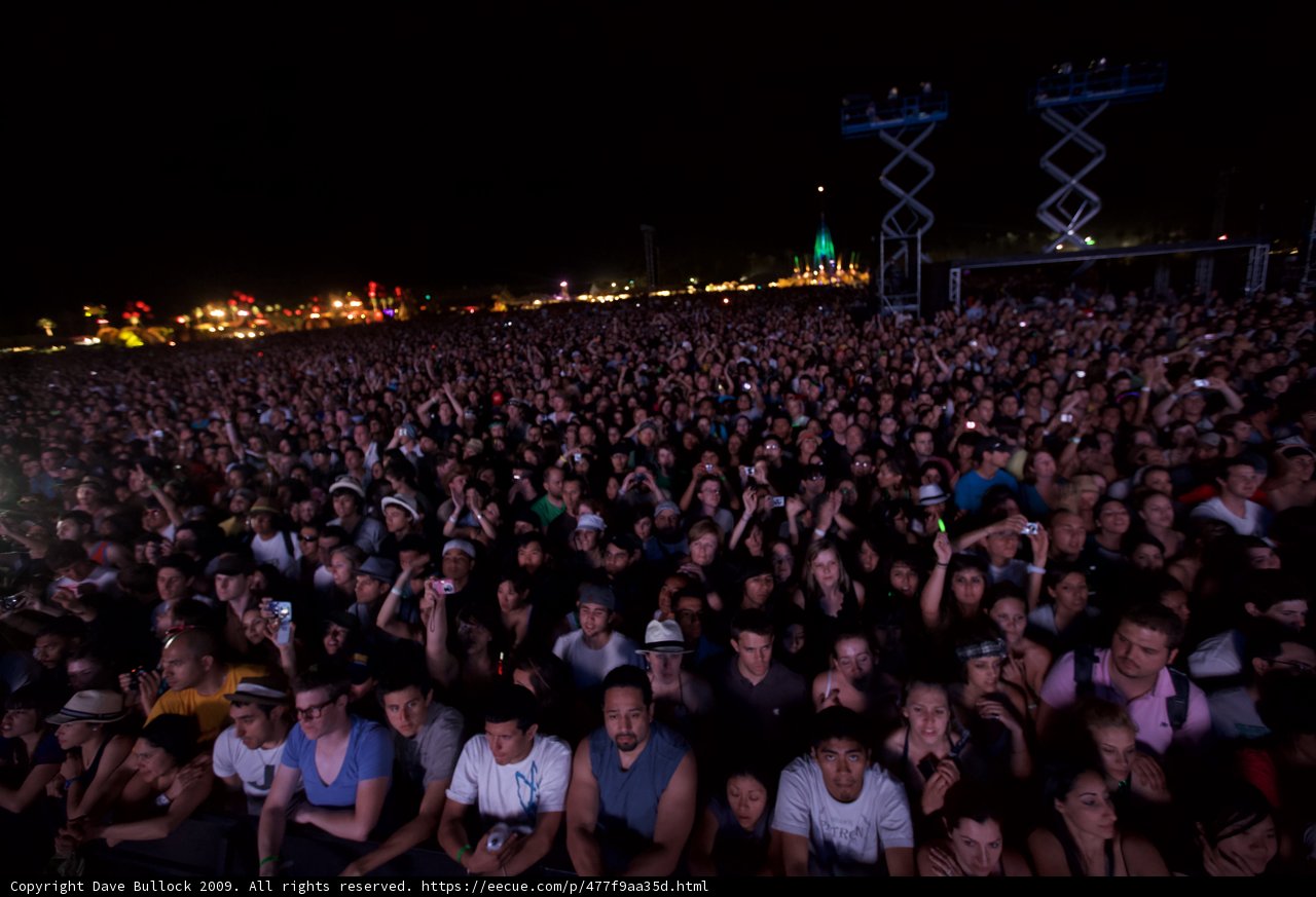 Coachella Crowd in Full Swing