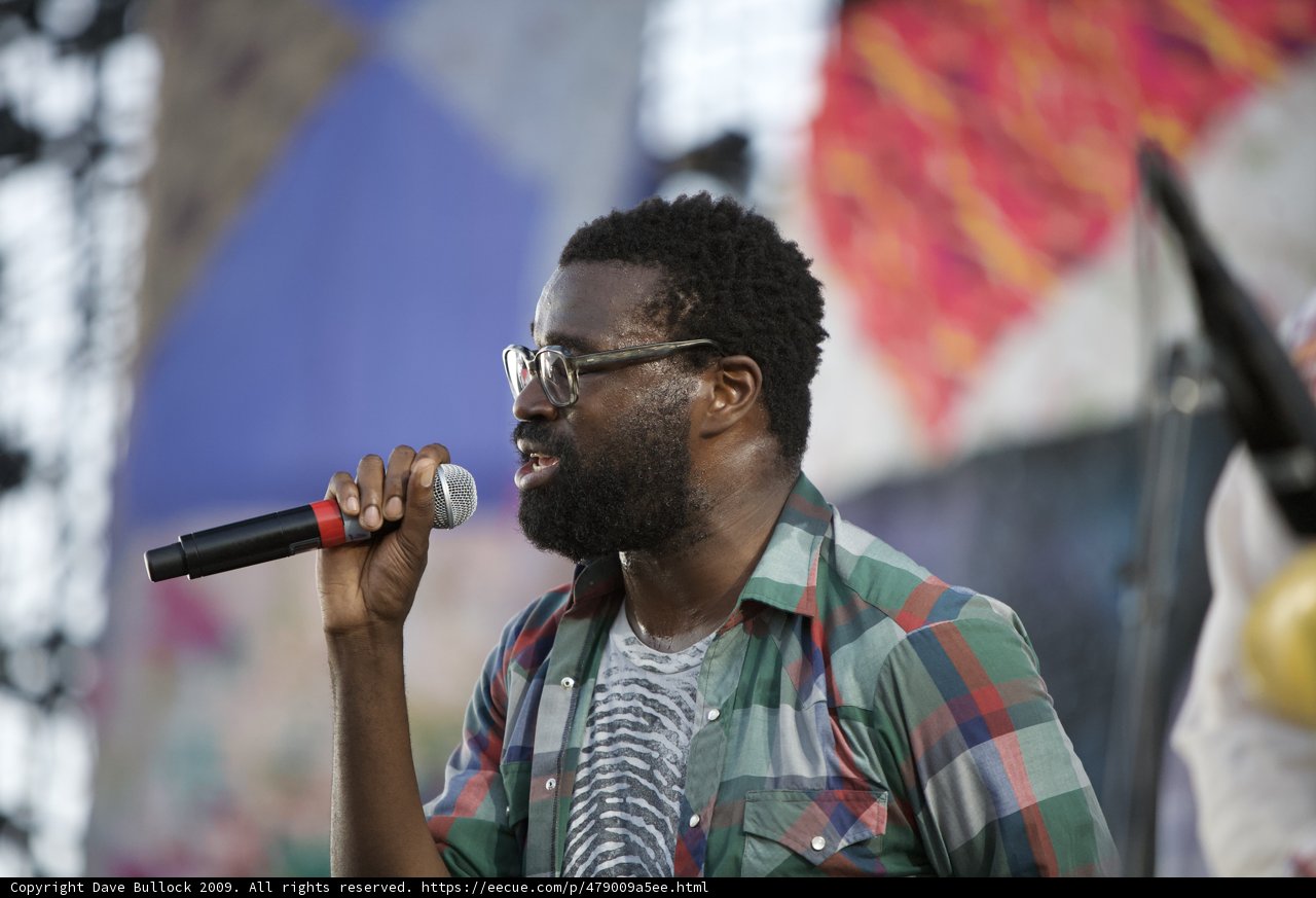 Solo Performance of Tunde Adebimpe at Coachella 2009
