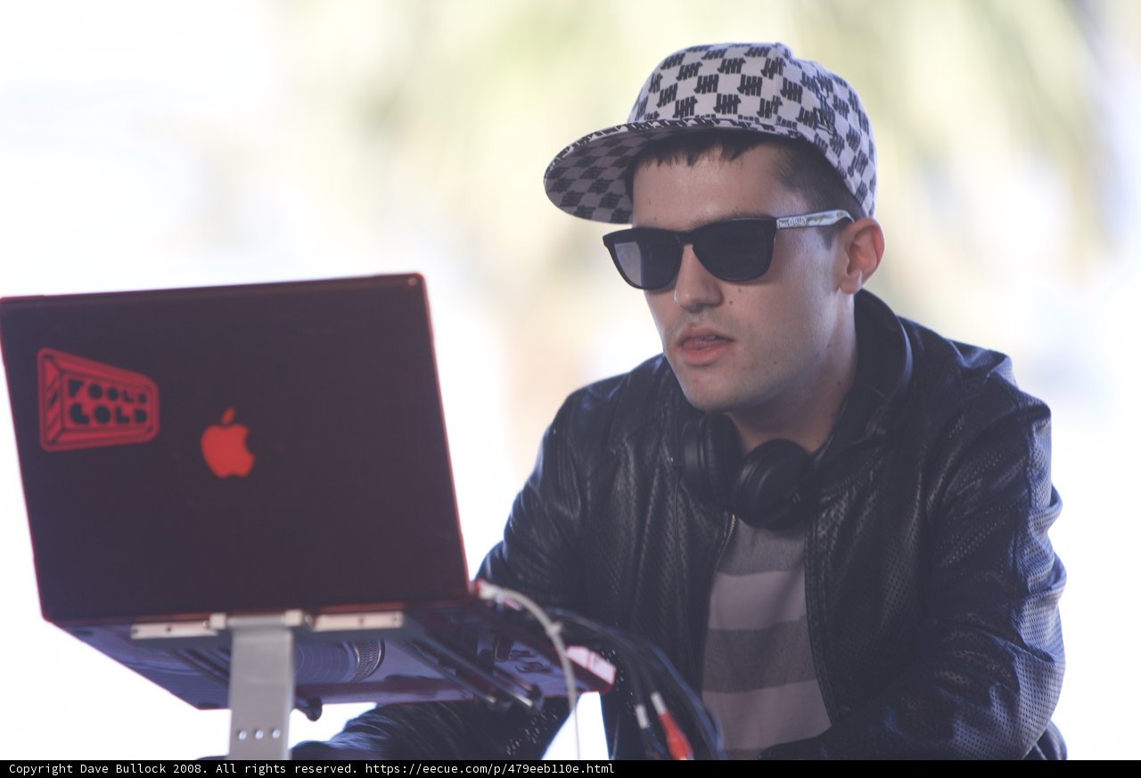A-Trak Rocking the Coachella Stage