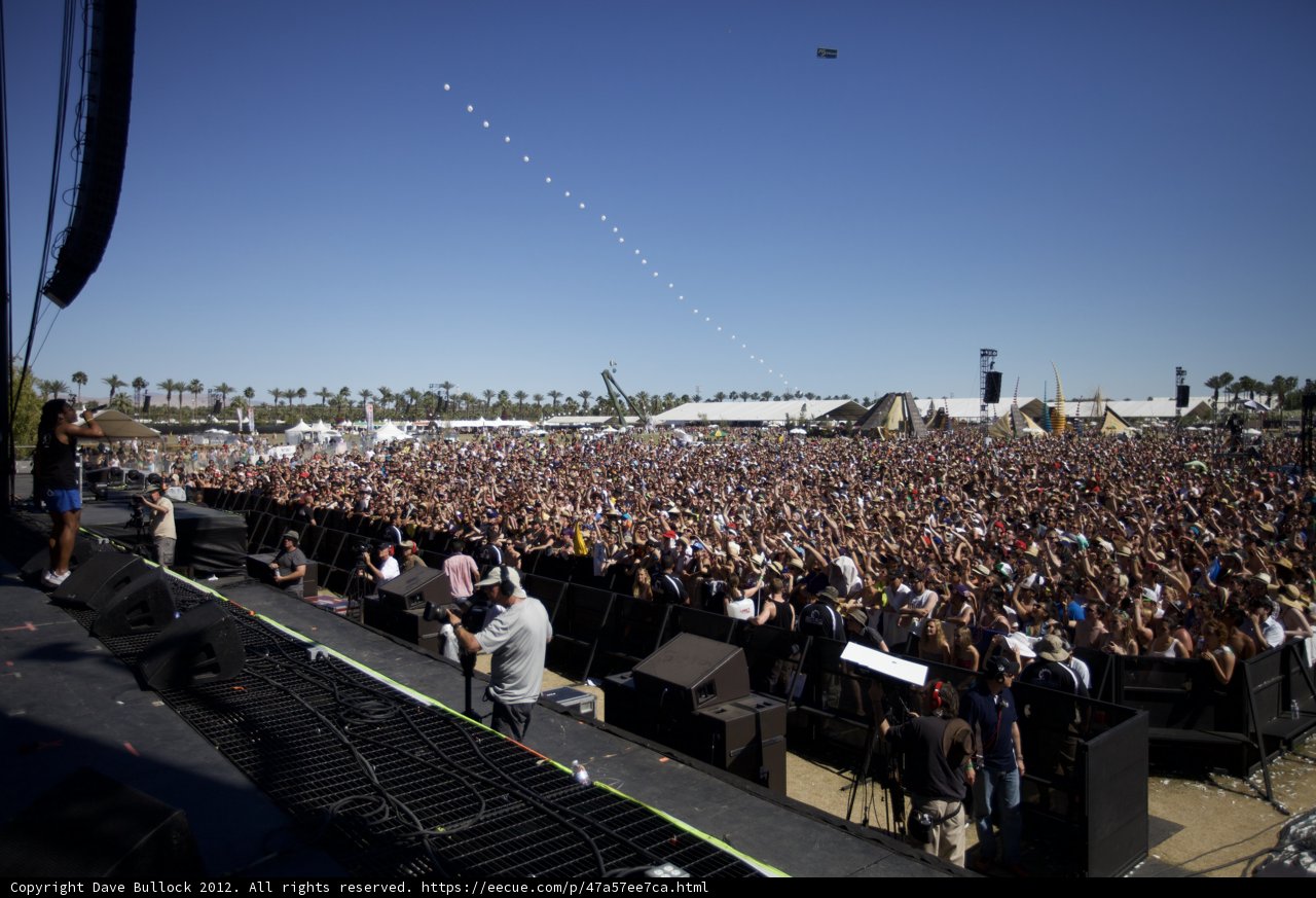 Coachella Crowd Comes Alive