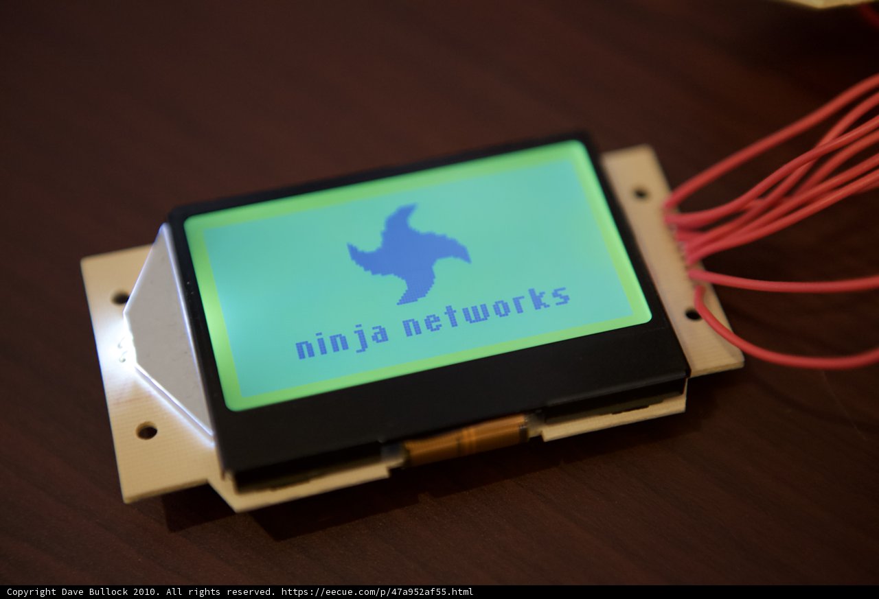 Minimalistic Electronic Display