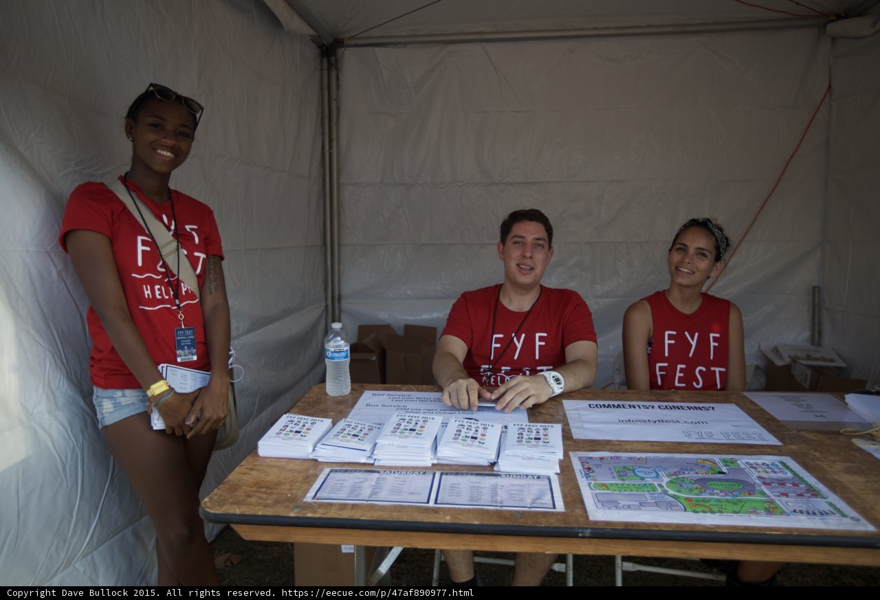 Festival Info Staff Smiling