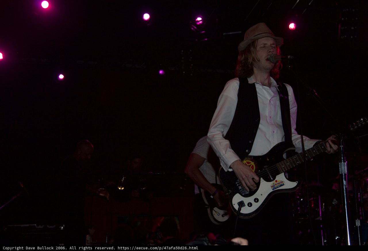 Beck Rocks the Crowd with his Guitar Skills