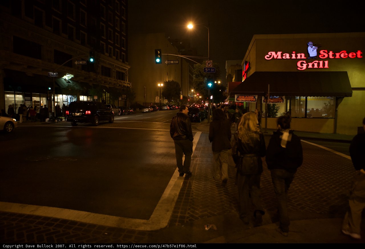 Nighttime Metropolis Walk
