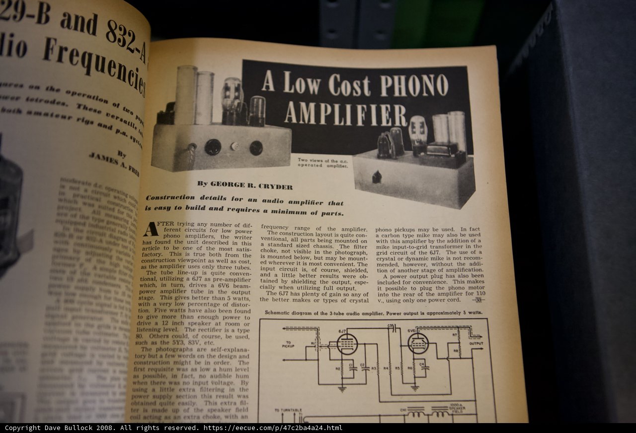 Low Cost Pro Amplifier