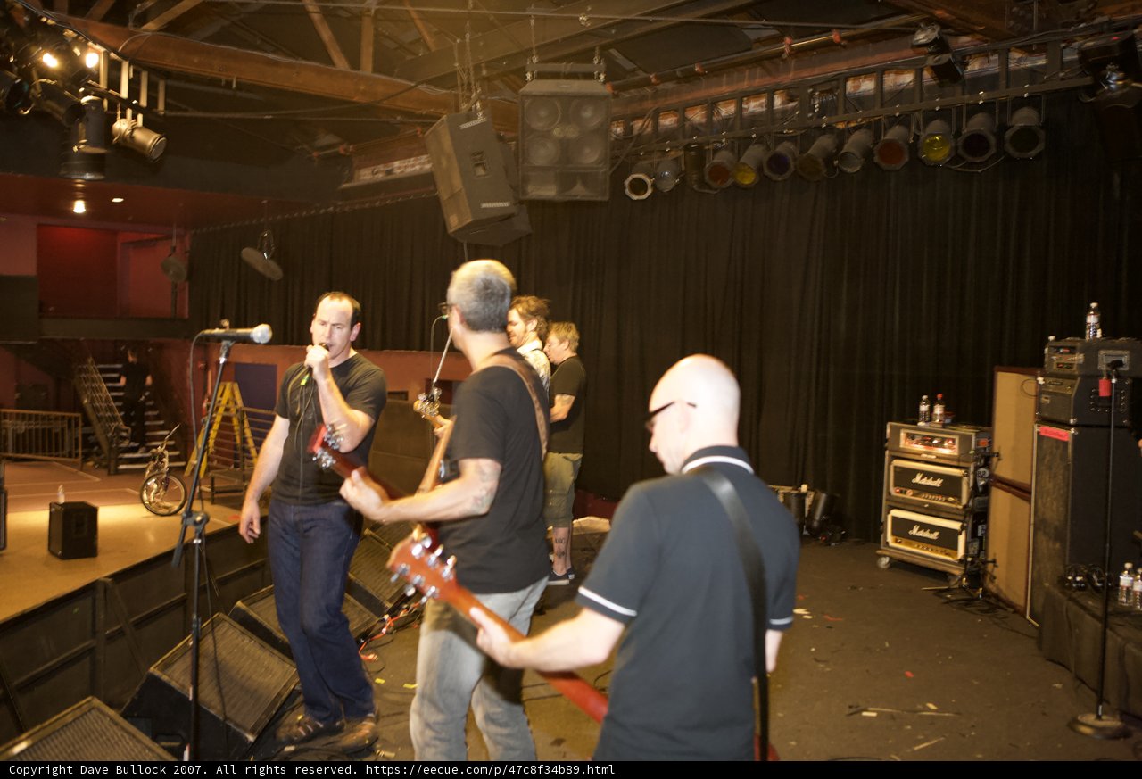 Live Performance of Bad Religion at Glasshouse Concert