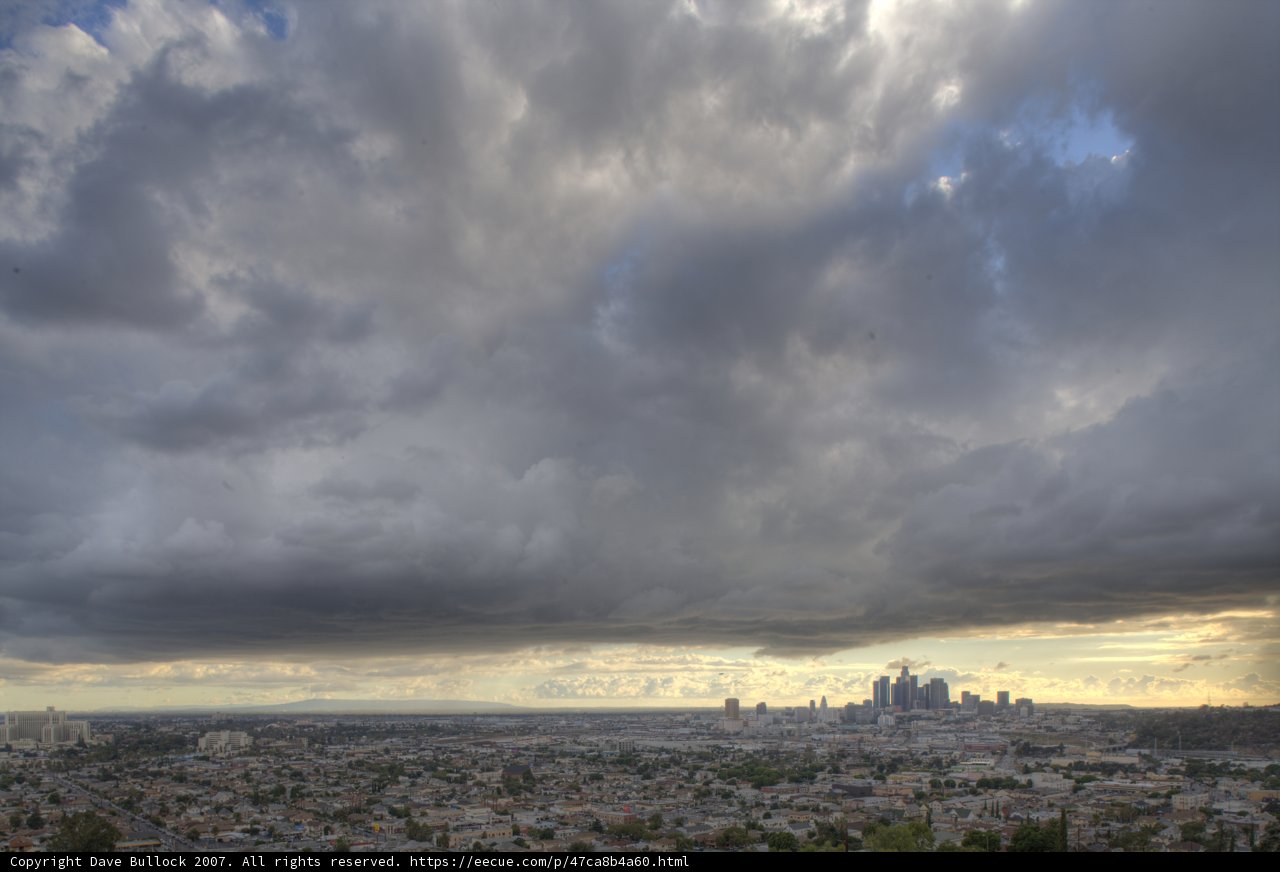The Moody Skies Above the City