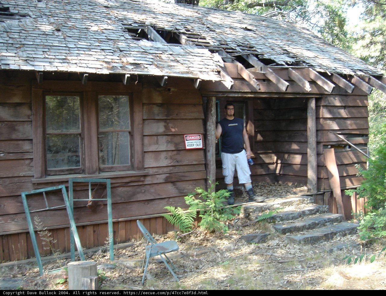 The Log Cabin in the Countryside