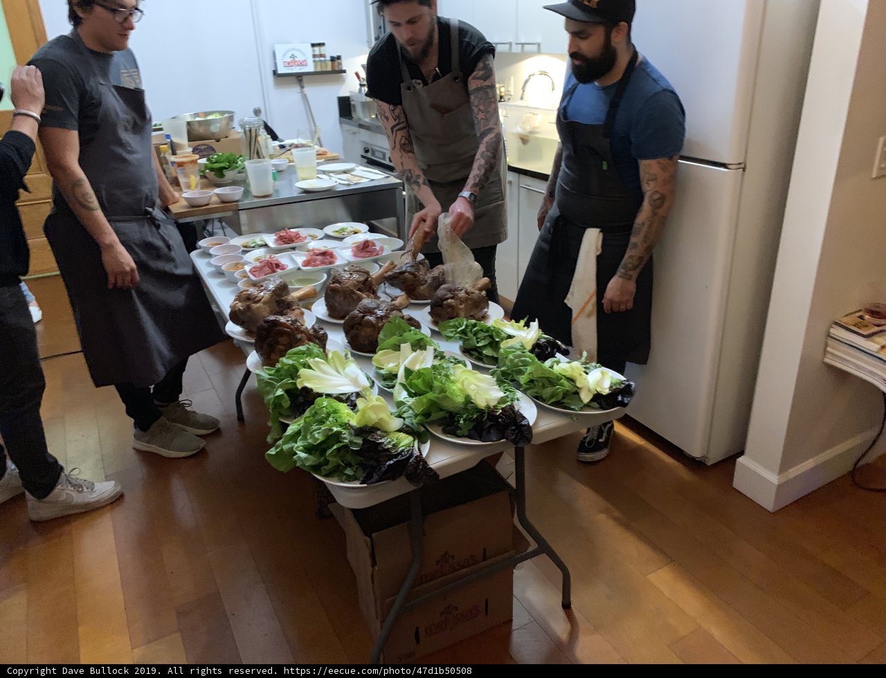 Lunch Gathering at the Cafeteria