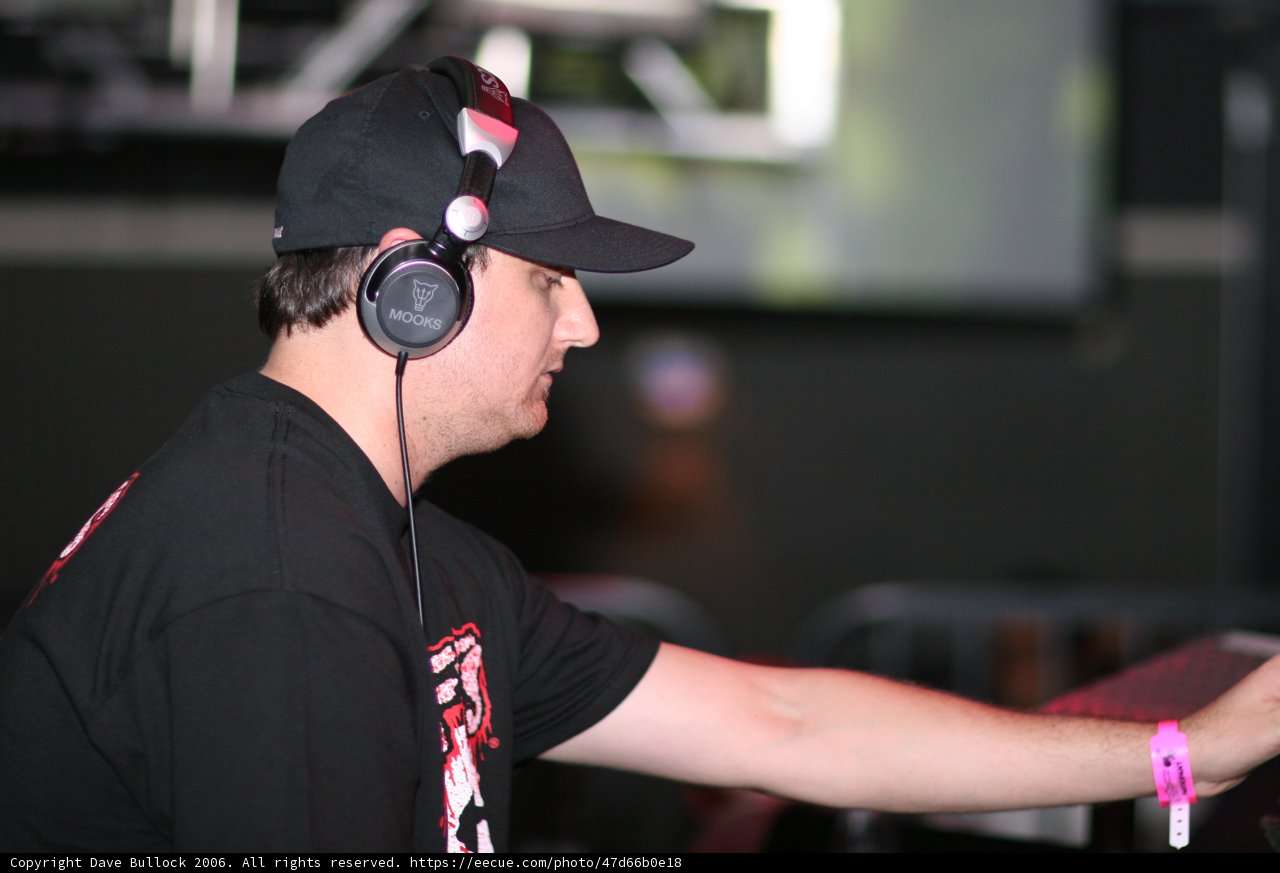 The Deejay in Black