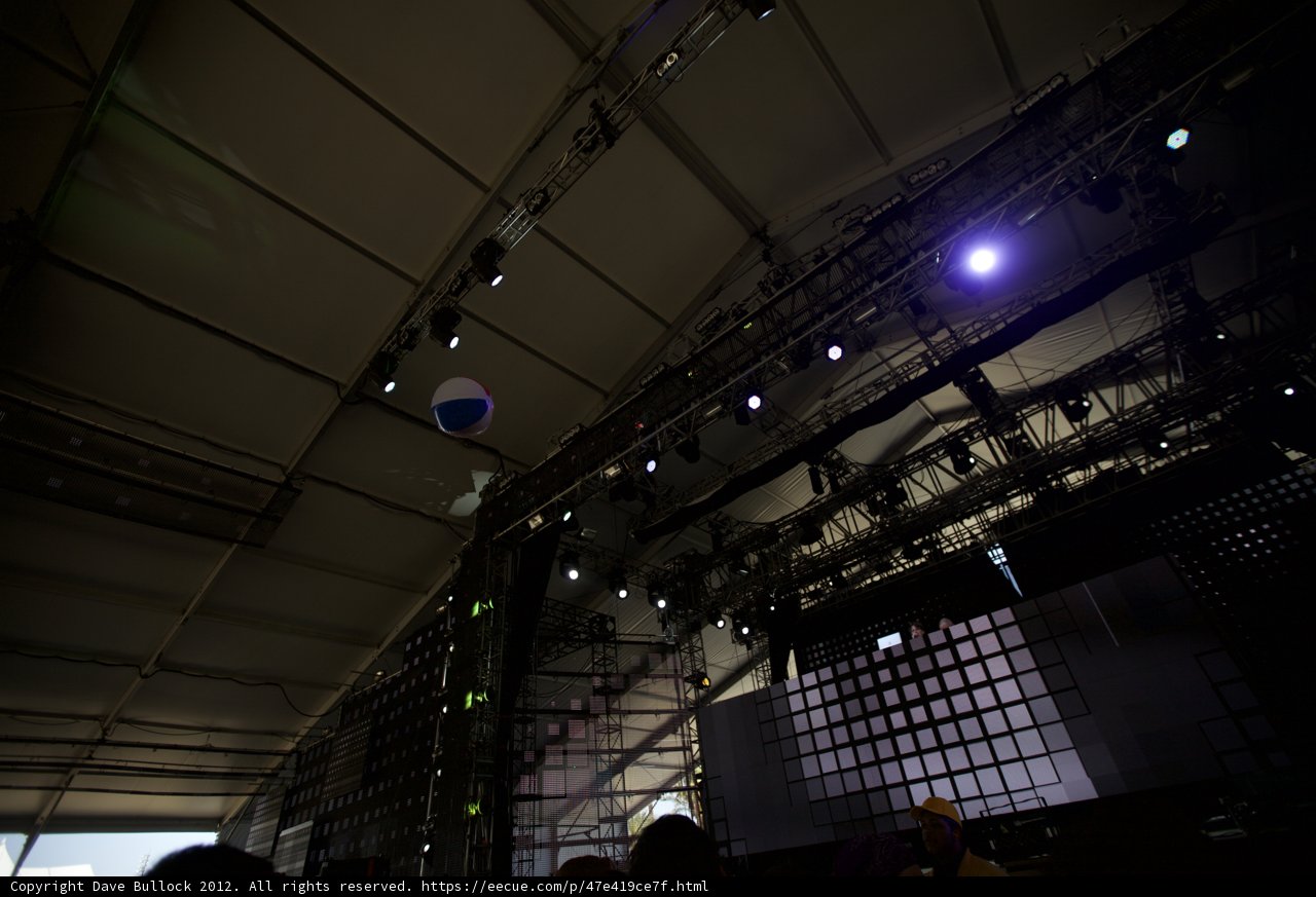 Ball of Light on Concert Stage