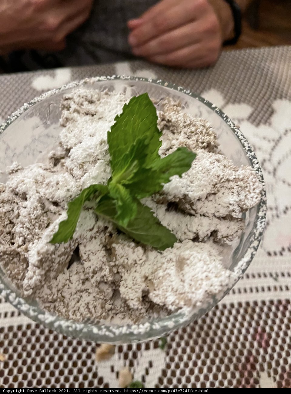 Sweet & Minty Dessert