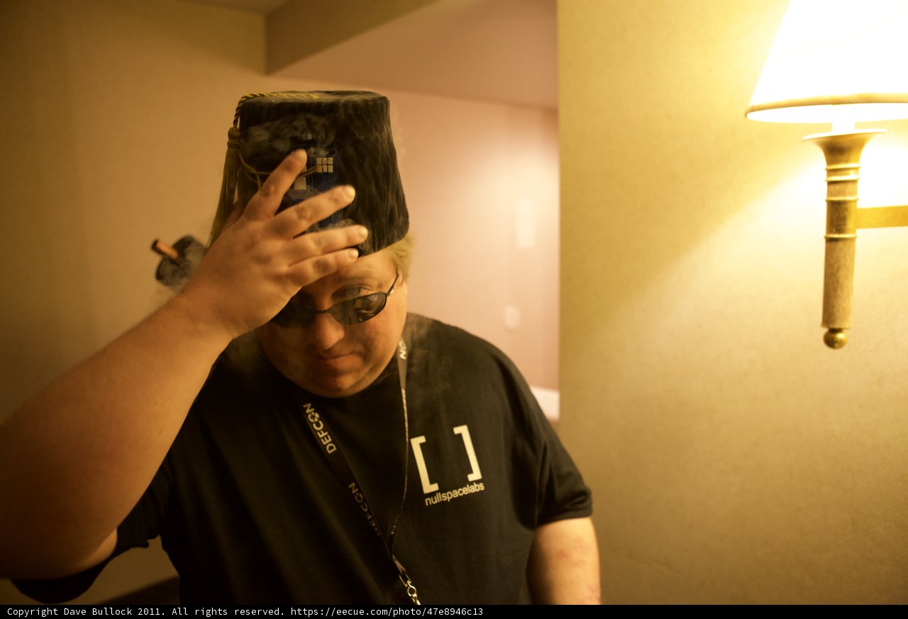 The Man in the Glasses and Hat