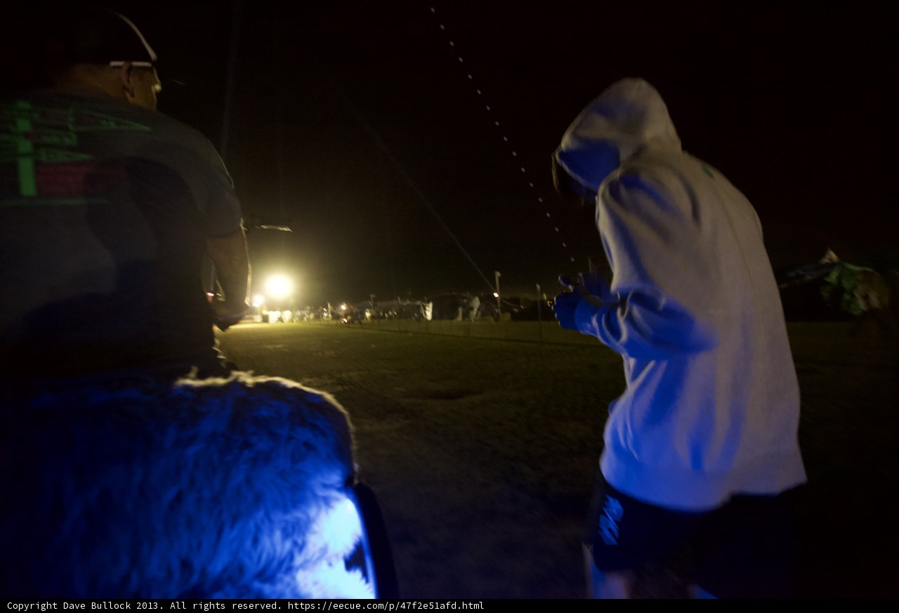 Nighttime Huddle