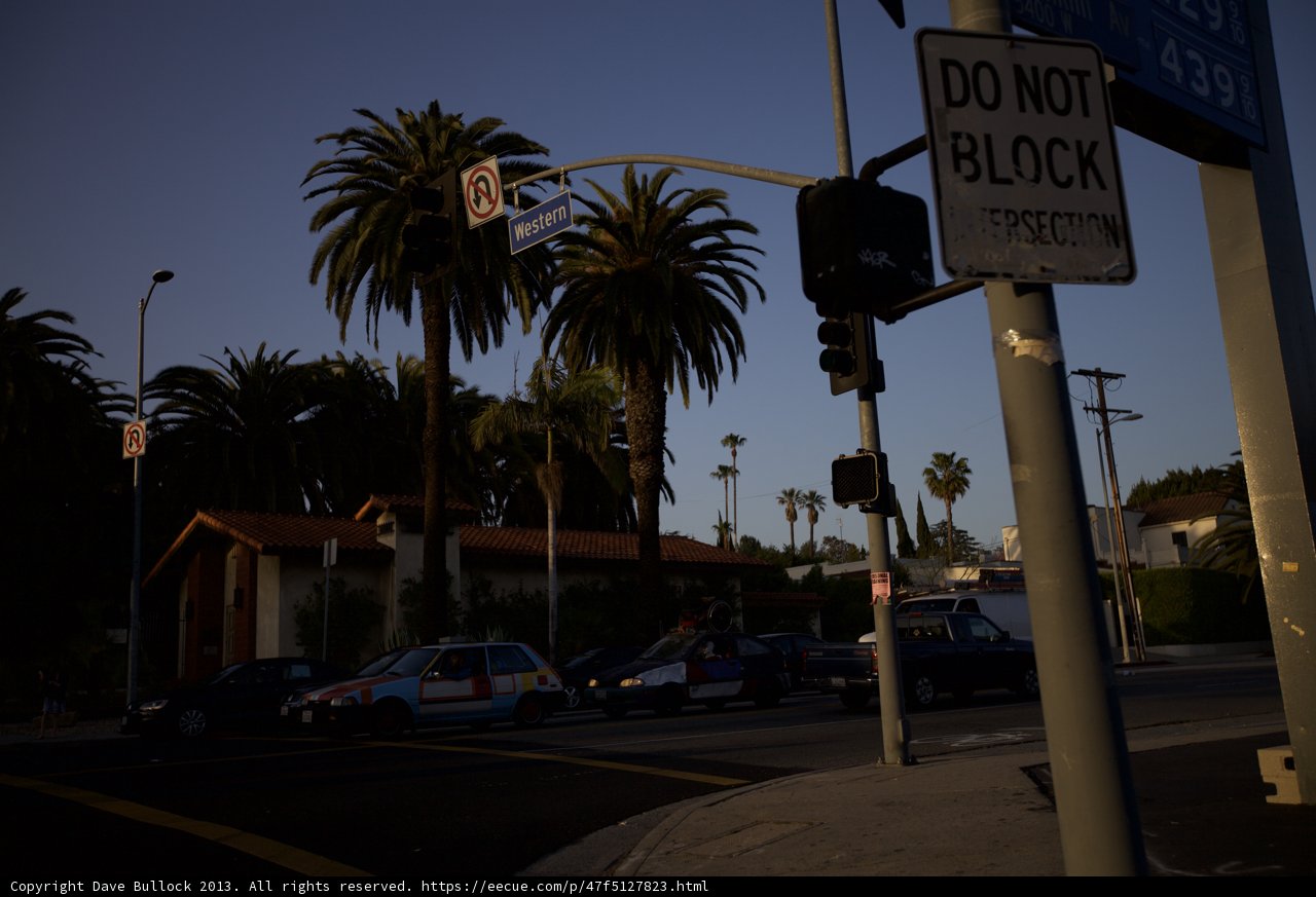 Traffic Signal and Street Sign in the City