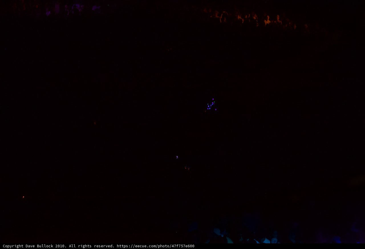 Live Camera Feed from Olympic Stadium, Seattle at Night