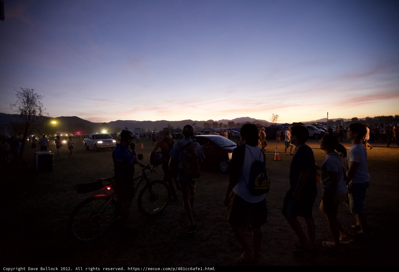 Dusk Bike Gathering