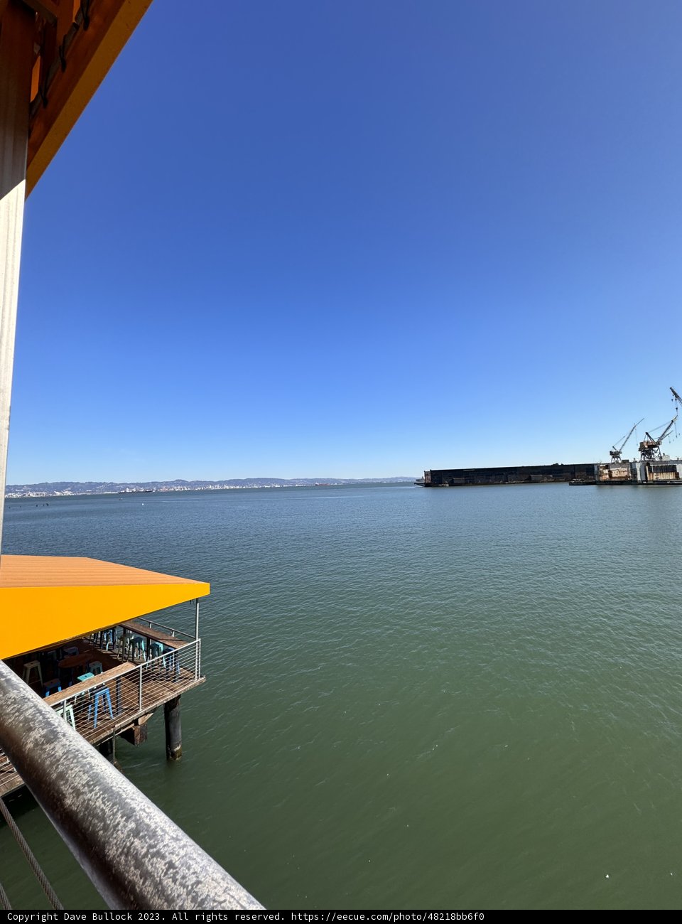 Suspended Above The Deep Blue: San Francisco's Waterfront Vista