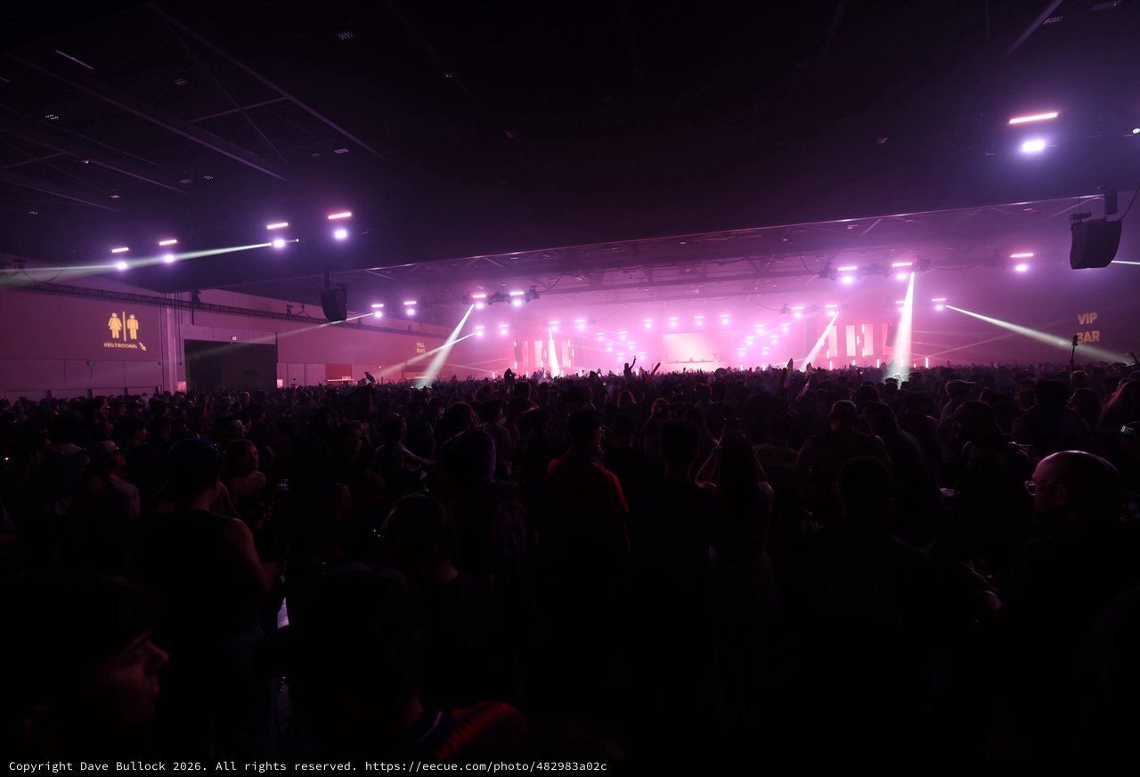 Massive Crowd Ignites Under Pink Stage Lights at Wobbleland