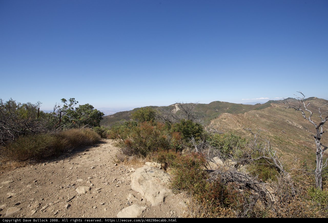 Trailblazing to Gaviota Peak