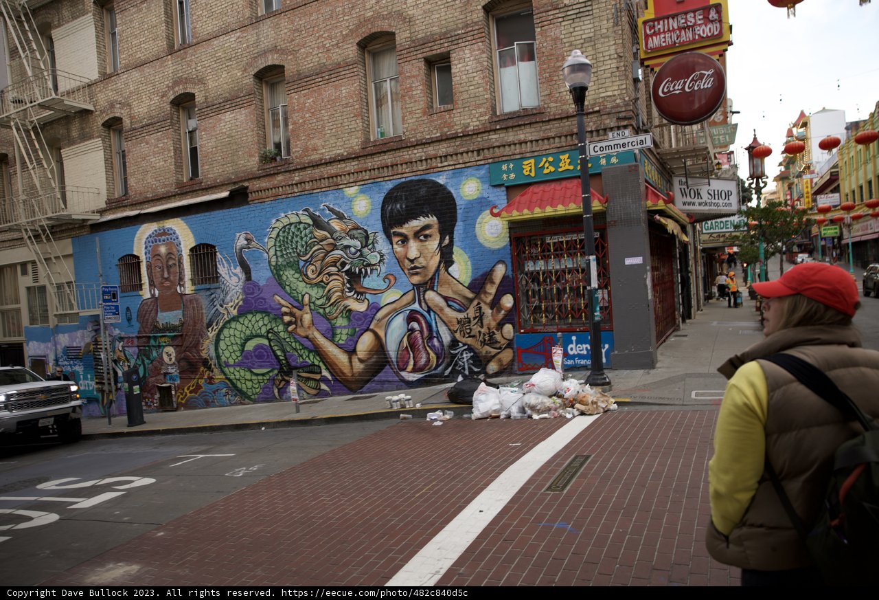 Immortalising Icons: Street-side Tribute to Bruce Lee