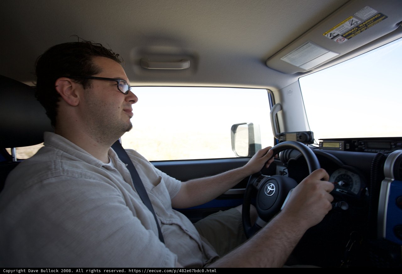 Cruising through the Desert