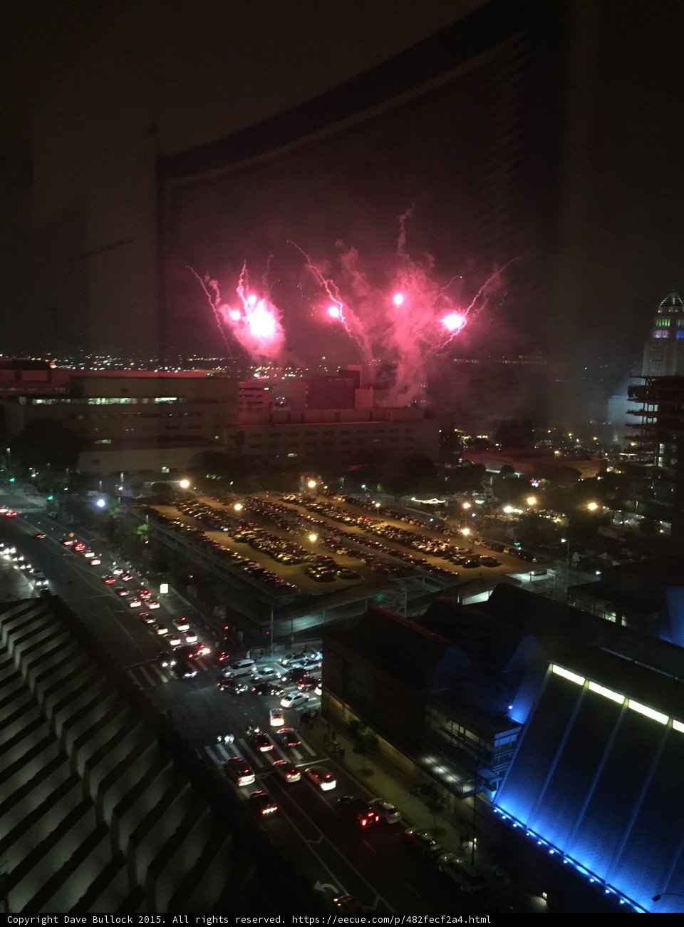 Fireworks Night Traffic