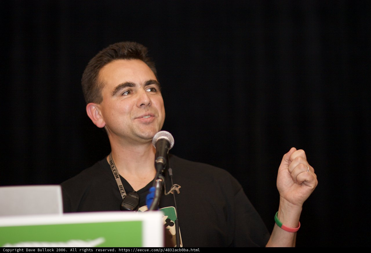 Keynote Speaker Commands Attention at Black Hat Conference