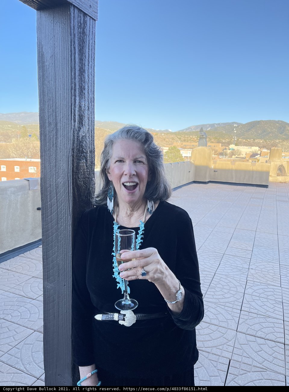Sunset Sips on the Santa Fe Balcony