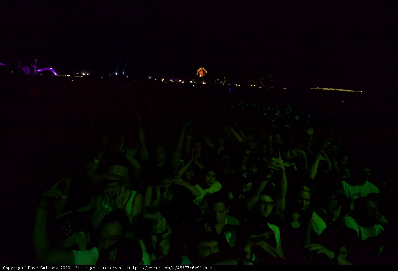Electric Night Sky at Coachella 2010