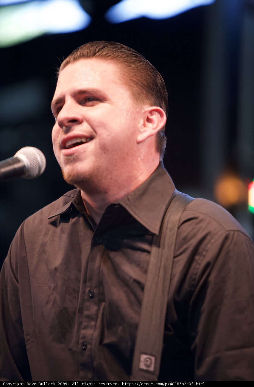 Timmy Trumpeter owns the stage with his powerful voice