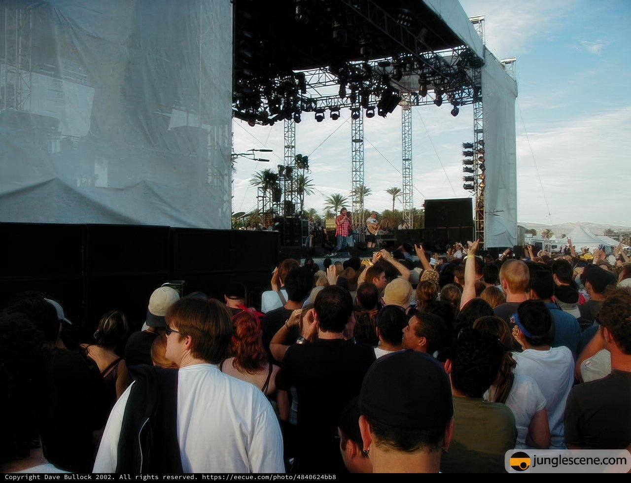Coachella 2002 Concert Crowd