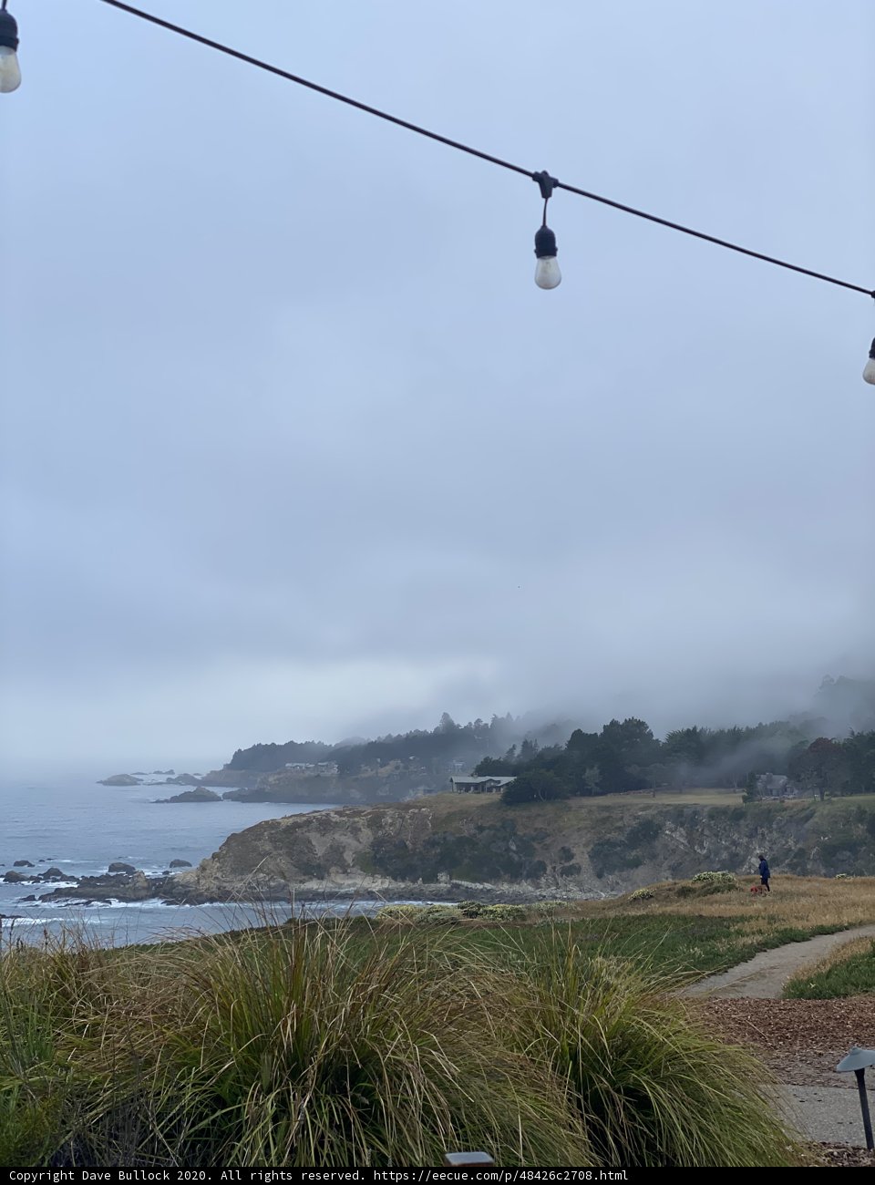 A Foggy Day at the Jenner Lighthouse