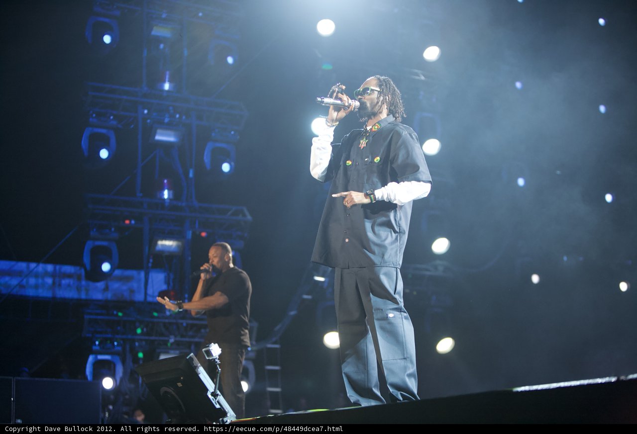 Snoop Dogg and Dr. Dre Light Up the 2012 Olympic Games
