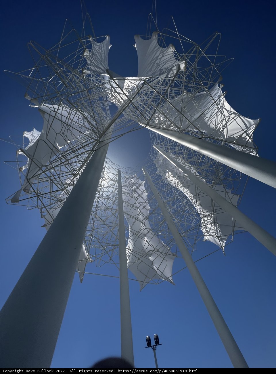 Sunlight Illuminates Majestic Sculpture