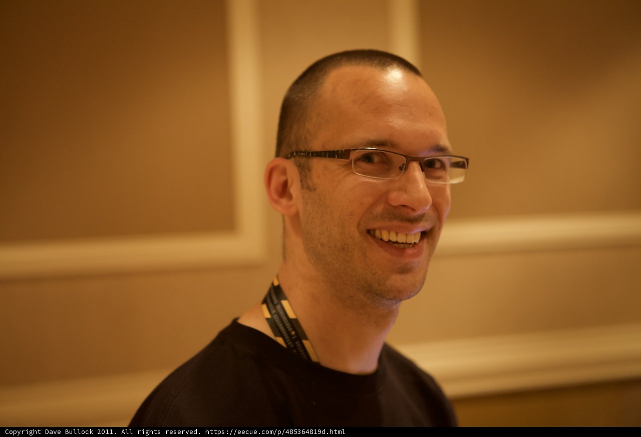 Happy Man with Glasses
