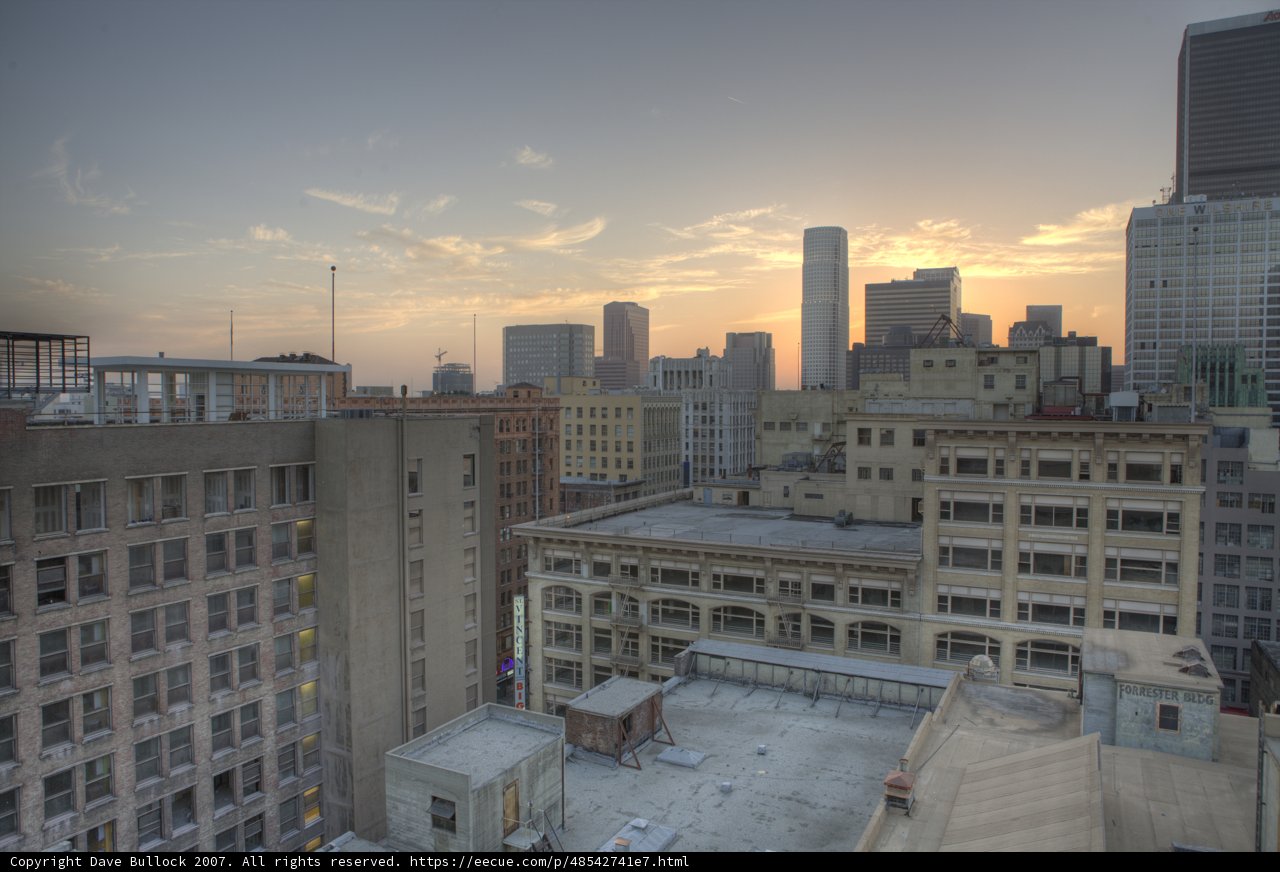 Cityscape at Sunrise