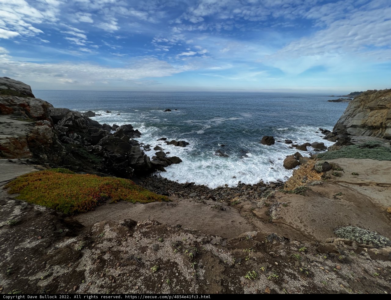 Majestic Ocean View from a Promontory