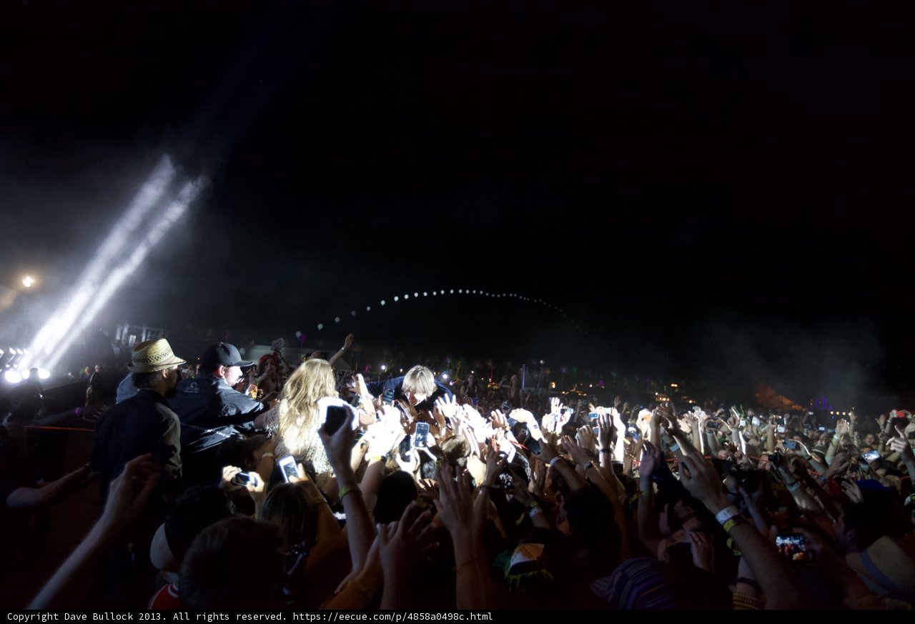 Rocking Out Under the Starry Night Sky