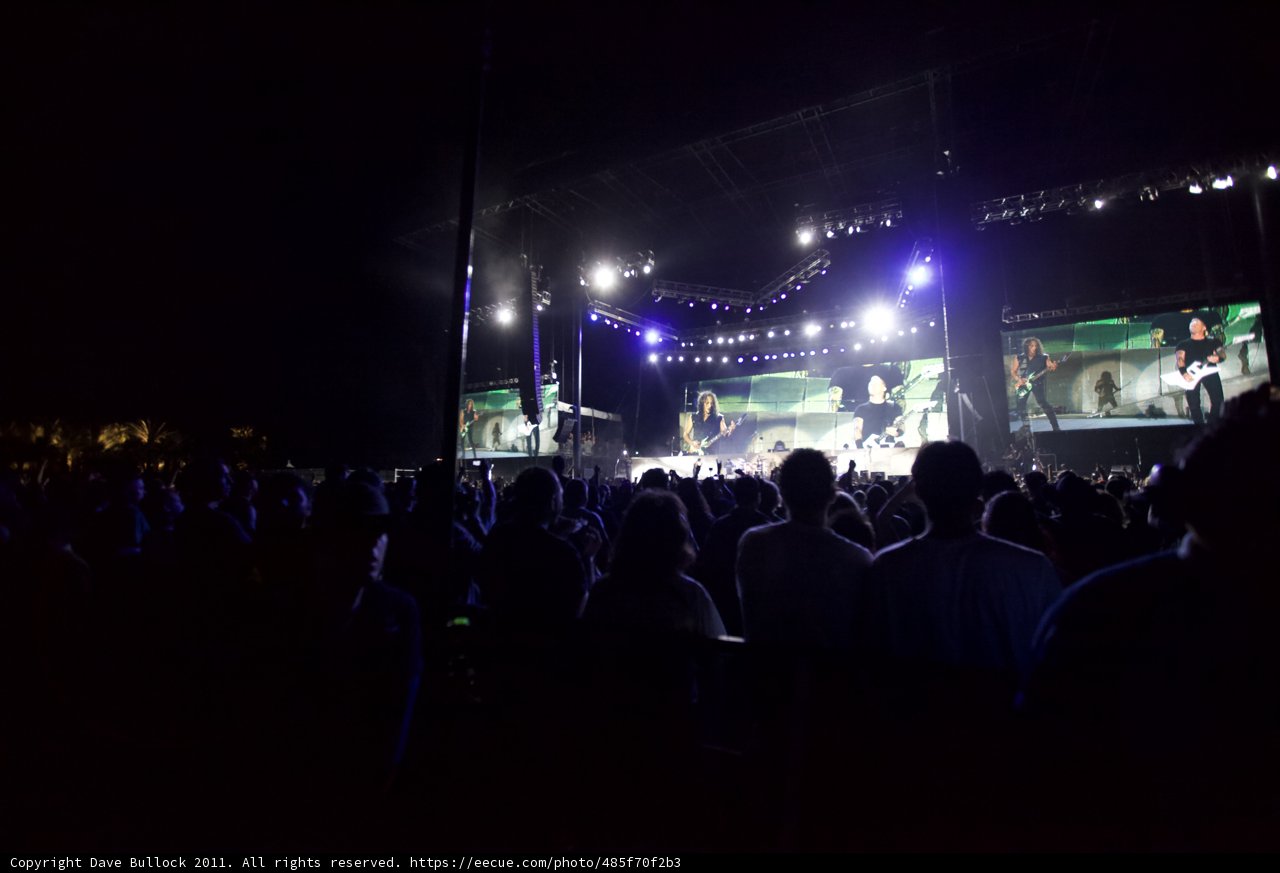 Big Four Festival Concert at Night