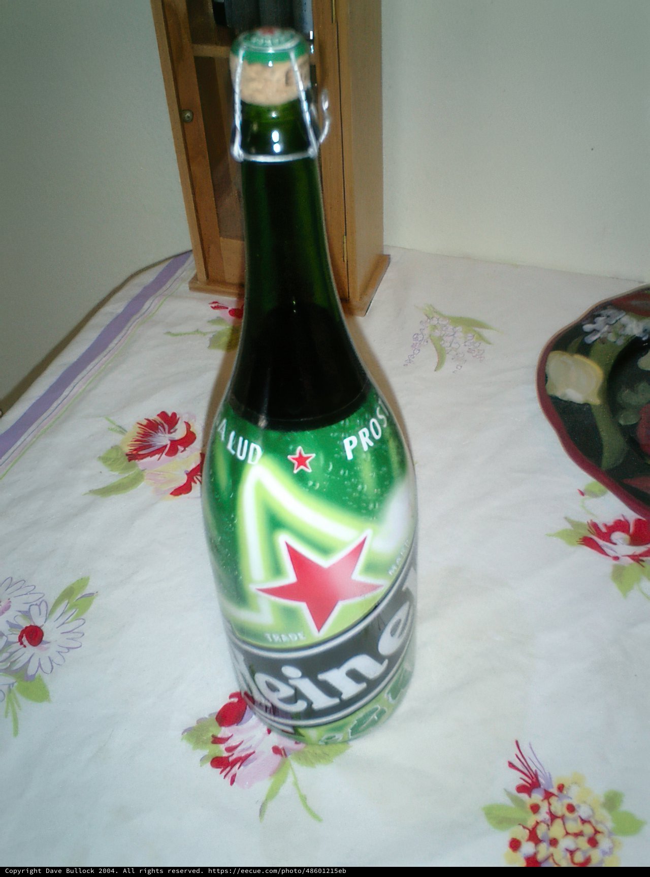 Magnum Beer on the Table