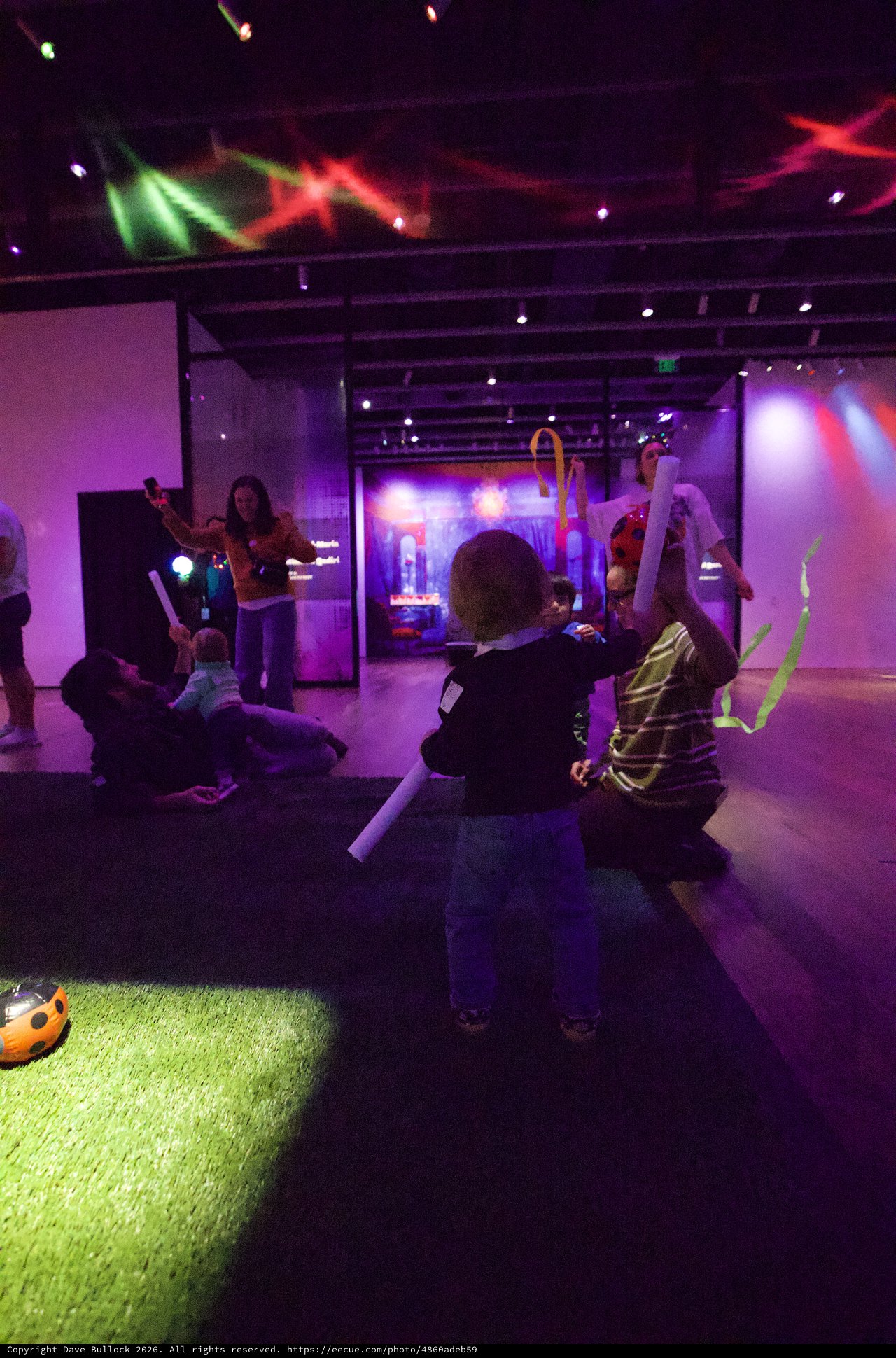 Child Enjoying Baby Rave at Asian Art Museum