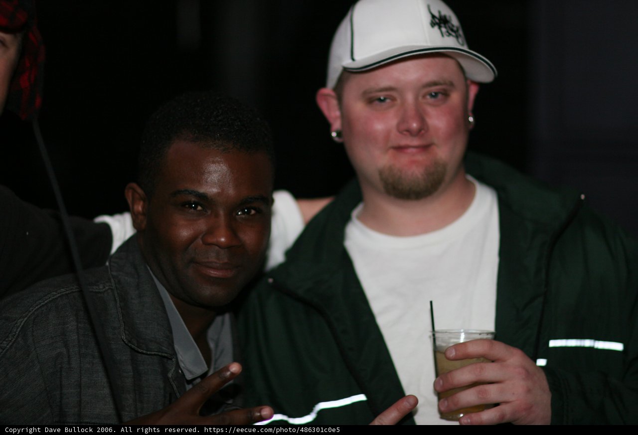 White Hat Guy Hangs with Friends