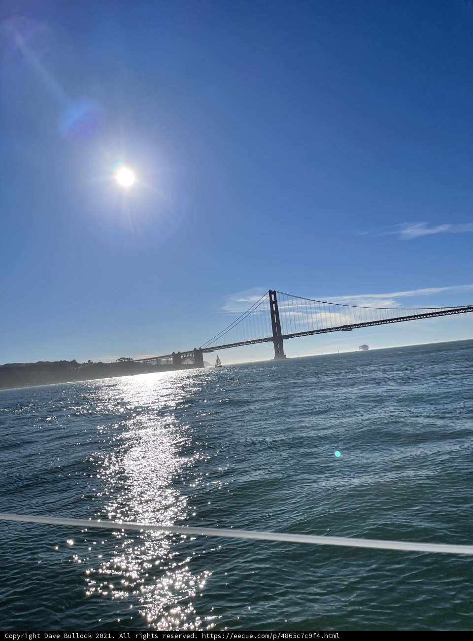 Golden Gate Bridge Over San Francisco Bay