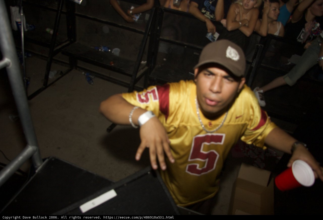 Jersey-wearing man at the club