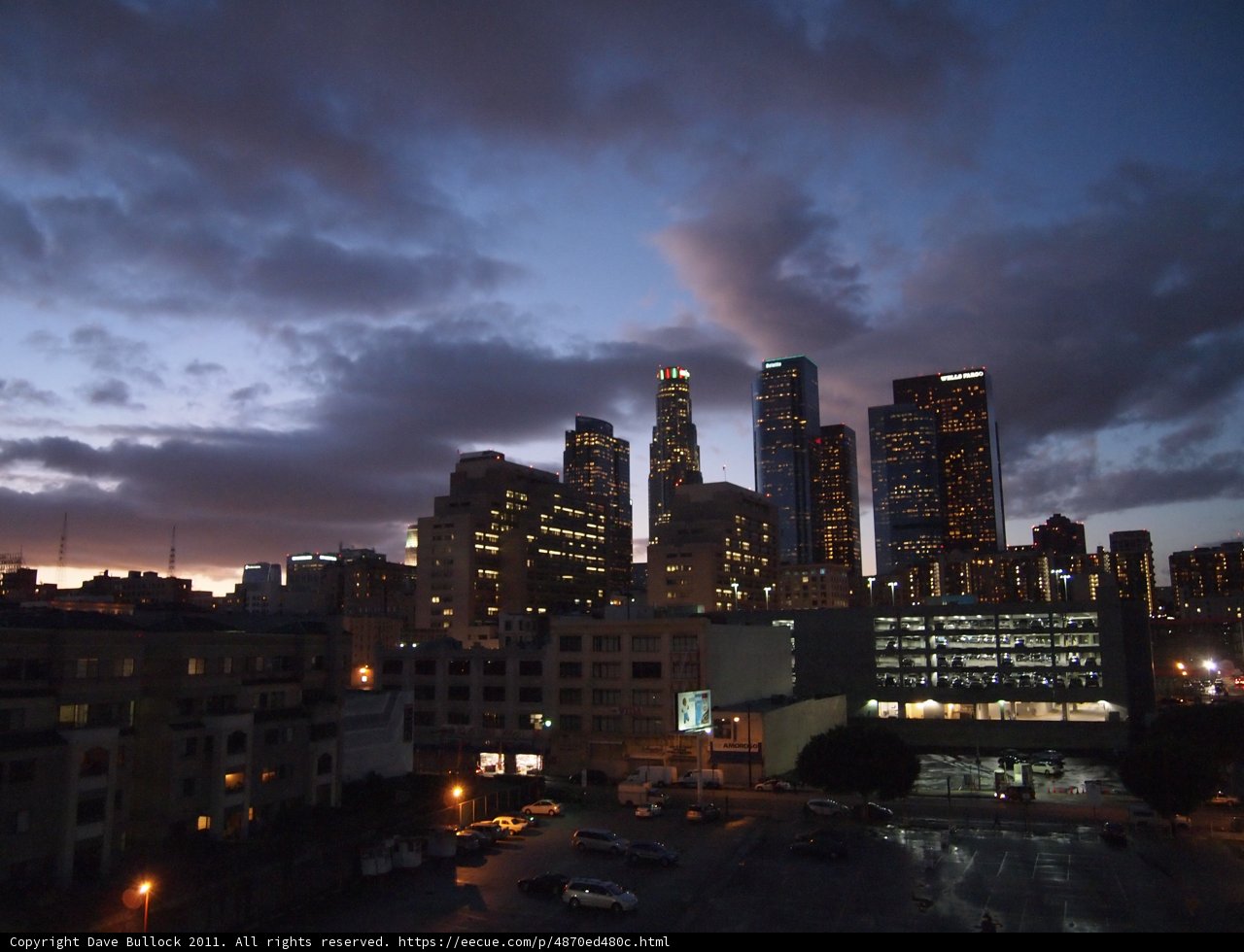 Dusk in the Urban Metropolis