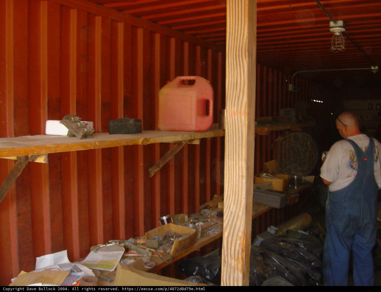 The Man in the Plywood Room