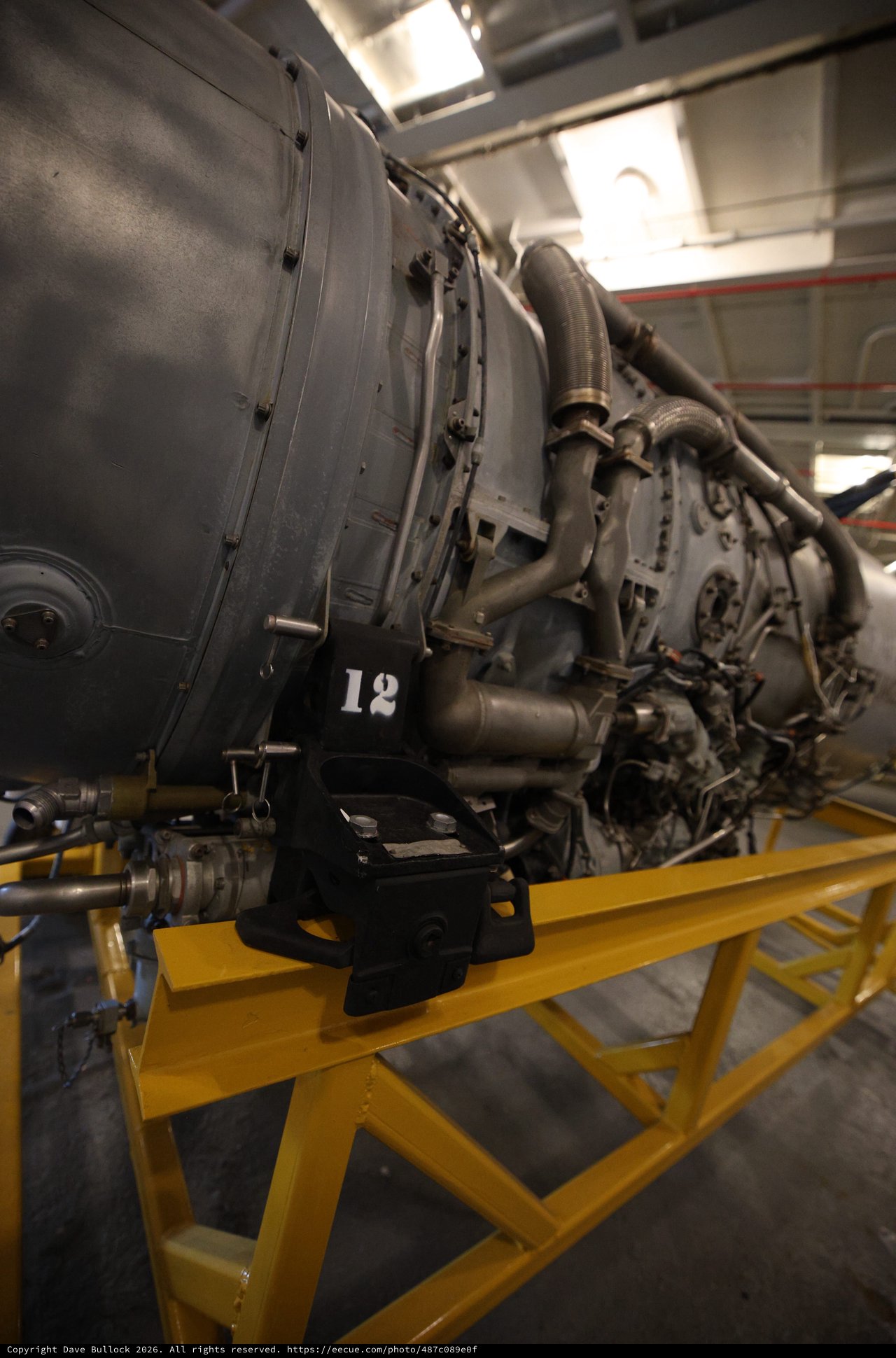 Industrial Engine Maintenance on USS Hornet Aircraft Carrier