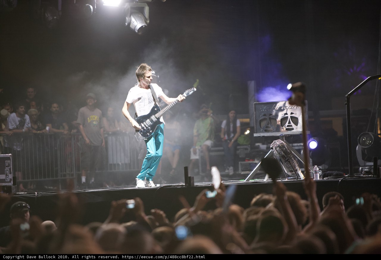 Rocking out on Stage
