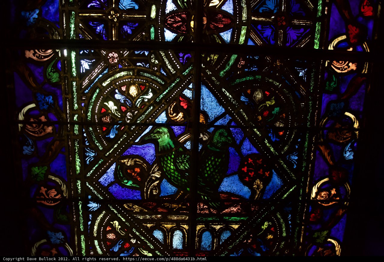The Magnificent Stained Glass Window of Saint-Louis-de-l'Arc Chapel